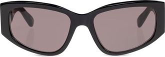 Balenciaga Sunglasses, female, Black, Size: ONE SIZE Rounded Rectangular Sunglasses