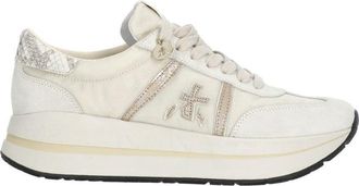 Premiata Ivory Bethcoin 8145 Suede Sneakers
