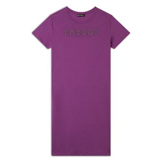 Freddy Vestito in jersey con perline dorate