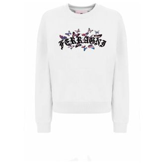 Chiara Ferragni Donna, Felpe, Bianco, 2Xs, new