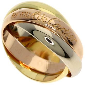 Cartier Yellow Gold (18K) Pink Gold (18K) White Gold (18K) Band Ring (Pre-Owned)