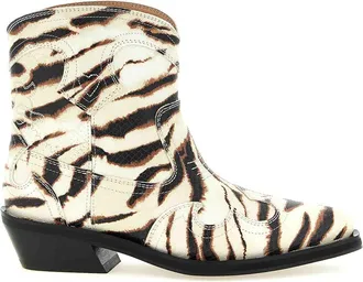 Ganni Western ankle boots