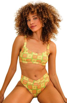 Dippin' Daisy's Swimwear Retro Bottom in Funky Daisy at Nordstrom, Size X-Small