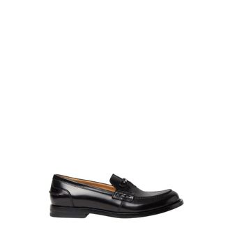 Fendi Schoenen, Heren, Zwart, 40 EU, Loafers H26