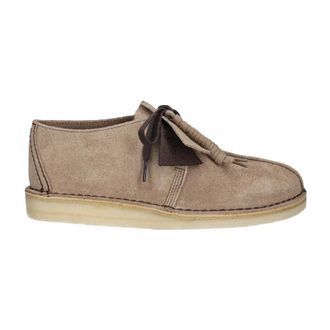 Clarks Heren, Schoenen, Beige, Maat: 46 EU Leer