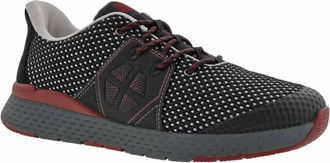 Drew Mens Perform Athletic Shoe In Black Mesh Combo