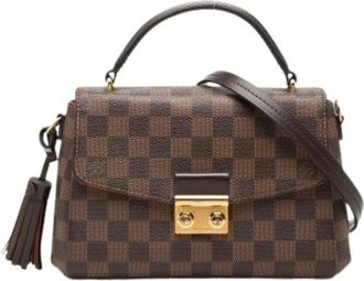 Louis Vuitton Pre-owned Croisette - Dames - Vintage Handtas - Bruin - ONE Size - Leer - Vintage