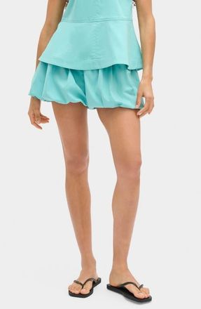 Aligne Paulo Bubble Short in Blue at Nordstrom, Size 18