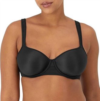 Maidenform U Ultra Light Minimizer Underwire Bra In Black