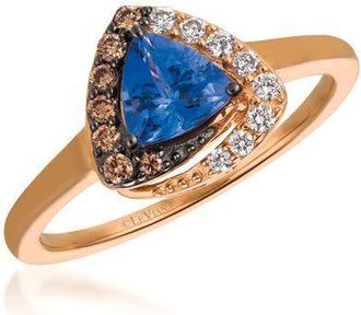 Le Vian Ladies Tranquility Rings set in 14K Strawberry Gold TQSC 13