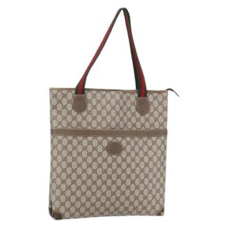 Gucci Pre-owned Tote Bags, female, Beige, Size: ONE SIZE Pre-owned Vintage Tote