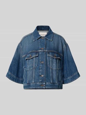 Max Mara Regular Fit Jeansjacke aus reiner Baumwolle Modell LIUTI in Jeansblau, Gr&ouml;&szlig;e 34