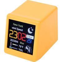 OEM Reloj Inteligente Con Indicador Meteorol&oacute;gico, Mini Reloj Con Wifi Para Tv, Accesorio Digital Creativo, Mini Reloj, Permite Subir Im&aacute;genes/gifs Person