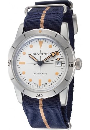 Glycine Womens GL0503 Sea Kraken Watch - Silver - One Size