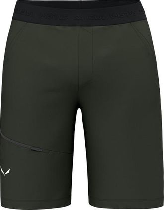 Salewa Puez 4 Shorts Shorts f&uuml;r Herren | oliv/schwarz