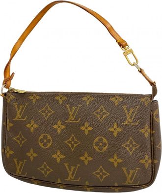 Louis Vuitton Brown Pouch (Pre-Owned)