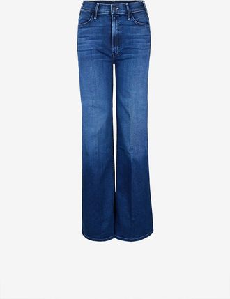 Mother Bootcut-Jeans aus Denim Hustler Roller Sneak
