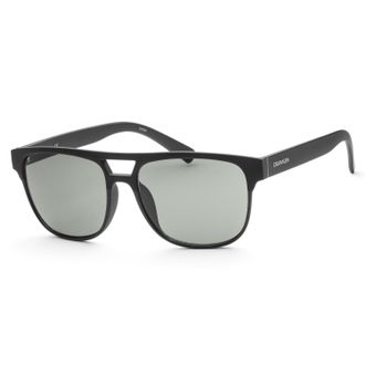 Calvin Klein Mens 55mm Matte Blue Sunglasses