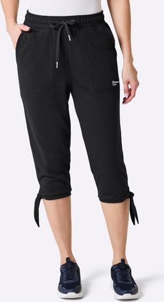 Catamaran Sweathose CATAMARAN, Damen, Gr. 36/38, Normalgr&ouml;ssen, schwarz, 50% Baumwolle, 50% Polyester, unifarben, Hosen Sweathose