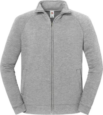 Fruit Of The Loom Fruit of the Loom Heren Iconische Premium Sweat Jacket (Athletic Heather)