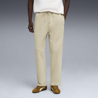Puma Pantaloni da tuta WARDROBE ESS vestibilit&agrave; comoda da uomo, Abbigliamento, Beige, XXL