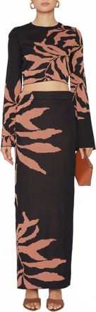 Misa Amila Top In Fernal Glow