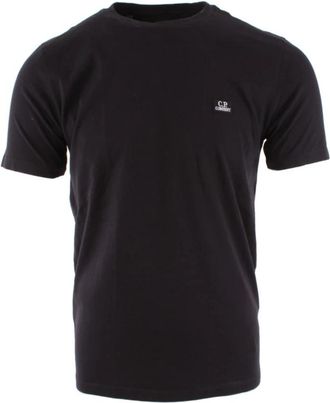 C.P. Company Marineblauwe katoenen T-shirt - Heren - T-shirts - Blauw - S - Katoen - Tops