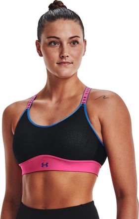 Under Armour Womens Infinity Medium Impact Sports Bra Black M