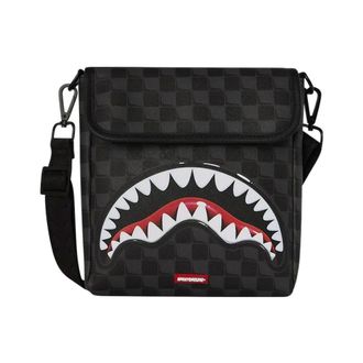 Sprayground Messenger Bags, male, Multicolor, Size: ONE SIZE Sharks In Paris Balloon Brick