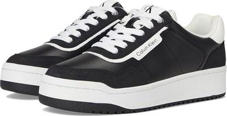 Calvin Klein Adryen Womens Shoes Black/White : 6.5 M, Synthetic
