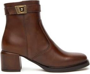Nero Giardini Block Heel Bootie in Cognac at Nordstrom Rack, Size 35