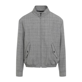 Marni Wool Bomber Jacket - Heren - Bomber jackets - Grijs - XL - Katoen - Jassen