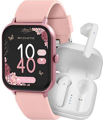 Reflex Active Series 17 Black Smart Watch + Earbud Set
