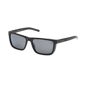 Timberland Tb00085 01D Sunglasses - male - Timberland - Sunglasses - Black - 56 MM - Accessories