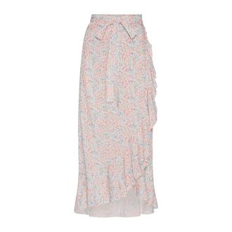 Americandreams Milly Wrap Skirt Long - Dames - Maxi Rokken - Veelkleurig - L - Rokken