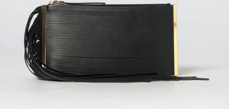 Elisabetta Franchi Clutch Elisabetta Franchi in pelle nappata con frange