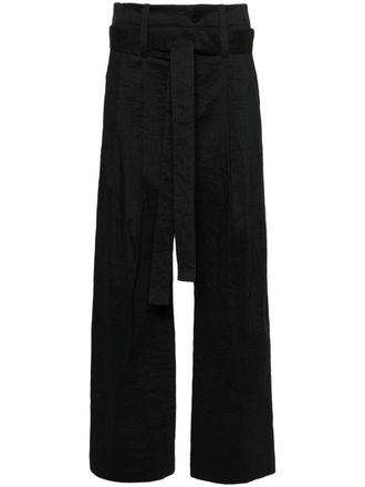 Issey Miyake Pantaloni Shaped Membrane - Nero