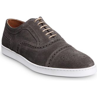 Allen Edmonds Strand Cap Toe Oxford Sneaker in Grey at Nordstrom Rack, Size 10