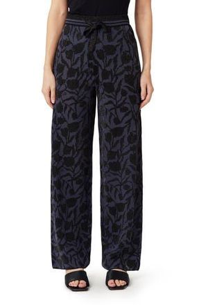 Scotch & Soda Jacquard Knit Pants in Seaborne/Black Nigh at Nordstrom Rack, Size X-Small