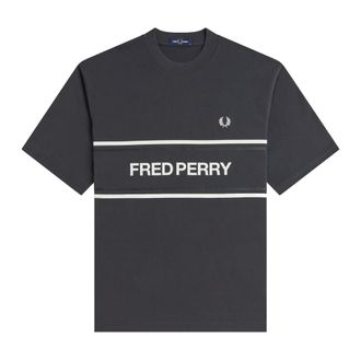 Fred Perry Uomo, Top, Grigio, M, new