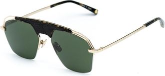 Belstaff Gold Titanium Mens Sunglasses