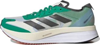 adidas Adizero Boston 11 White Tint Black Court Green HQ3694