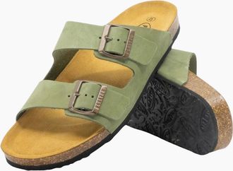 Plakton Mens Plakton Mens Barna Two-Strap Sandals - Tan - Size: 9.5