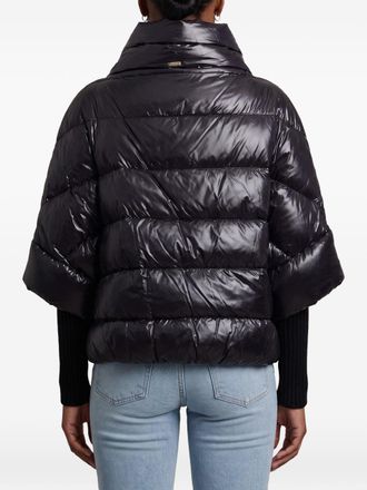 Herno Quilted Padded Down Jacket - Black