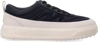Moncler Black Lace Up Sneakers