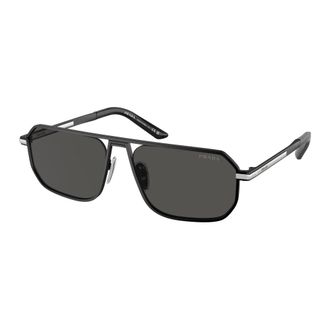 Prada PR A53S Sunglasses - male - Prada - Sunglasses - Black - 59 MM - Accessories