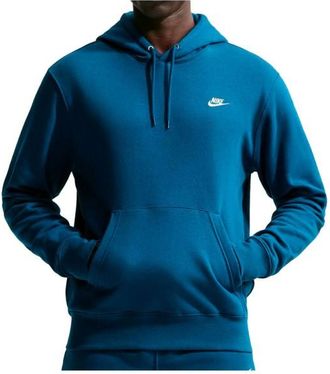 Nike Club Basketball Pull-Over Hoodie Hoodie f&uuml;r Herren | blau