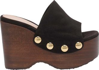 Gianvito Rossi Brown Wedges