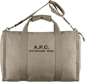 A.P.C. Recuperation Gymtas - Heren - Shoppers - Groen - ONE Size - Katoen - Tassen