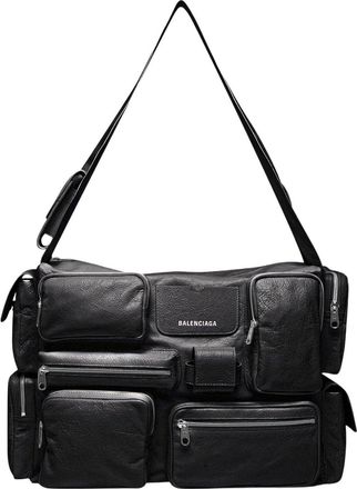 Balenciaga Superbusy Large Sling Bag Black 702168210C81000